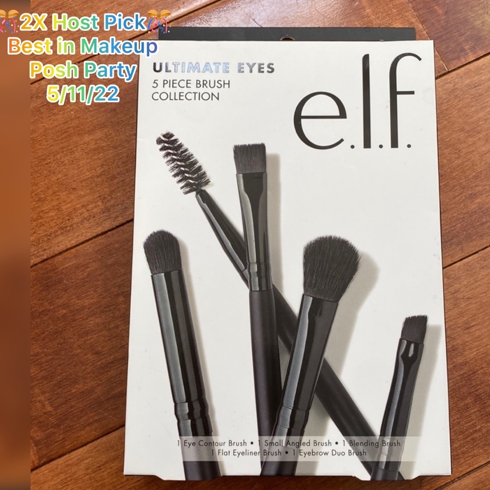 E.l.f Ultimate Eyes Brushes Set of 5 - Picture 2 of 6